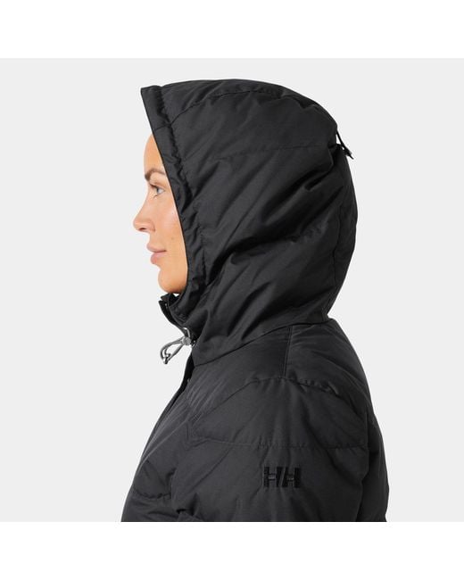 Helly Hansen Black Aden Down Parka Coat