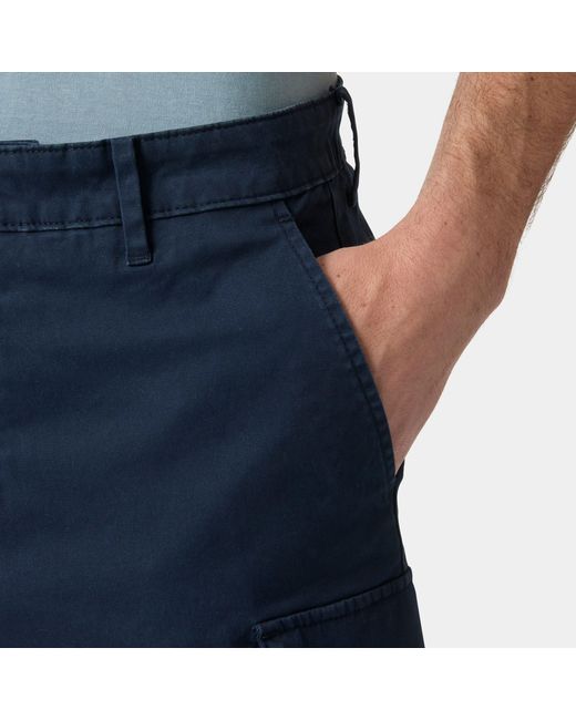Helly Hansen Blue Bryggen Cargo Shorts for men