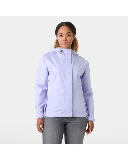 Helly Hansen Purple Seven J Breathable Rain Jacket