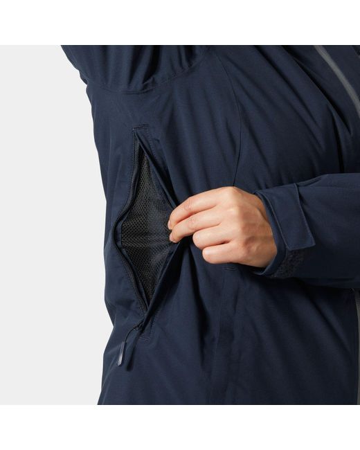 Panorama Insulated Jacket Mujer Helly Hansen de color Blue