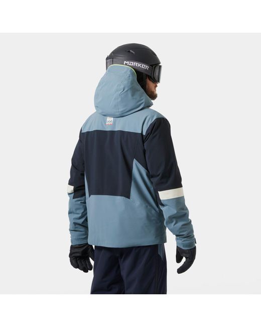 Helly Hansen Blue Kvitfjell Race Insulated Ski Jacket for men