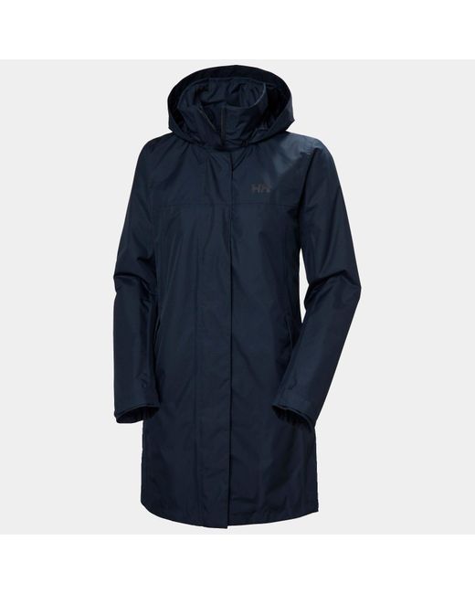 Helly Hansen Blue Vancouver Insulated Raincoat
