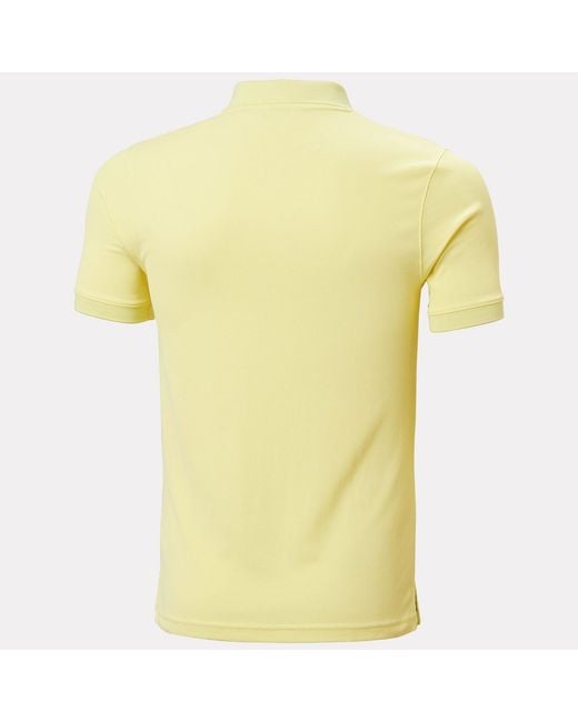 Helly Hansen Green Driftline Quick-Dry Performance Polo for men