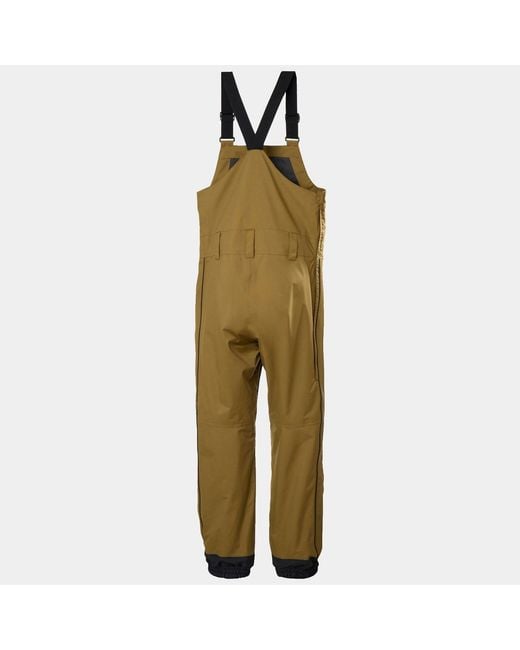 Helly Hansen Green Ullr D Bib Shell Pants for men