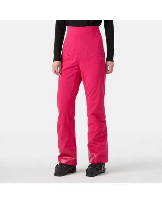 Helly Hansen Pink Alphelia High Waist Insulated Pants
