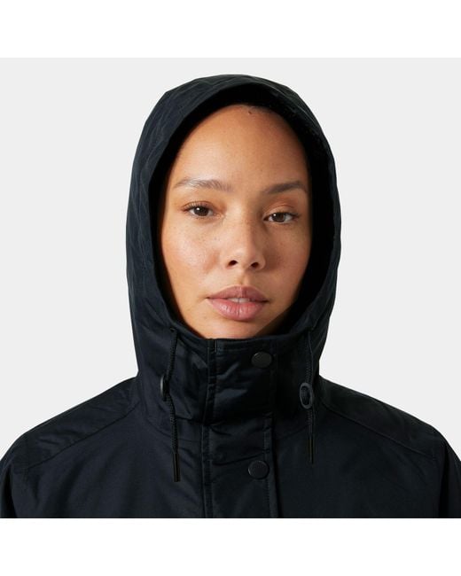Helly Hansen Black Classic Insulated Trench