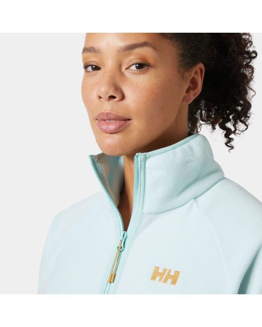 Helly Hansen Blue Rig Fleece Half-Zip Jacket