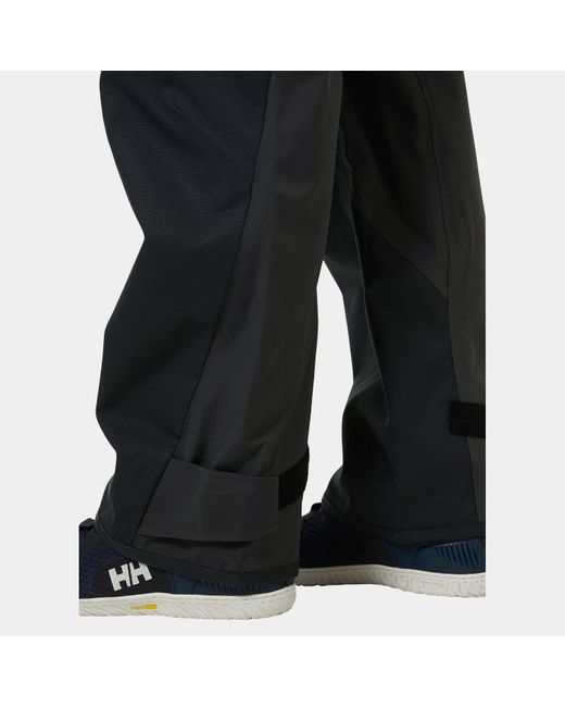 Helly Hansen Black Skagen Pro Sailing Salopette