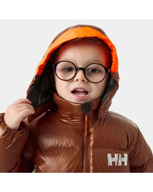 Helly Hansen Brown Kids' Isfjord Down Winter Jacket
