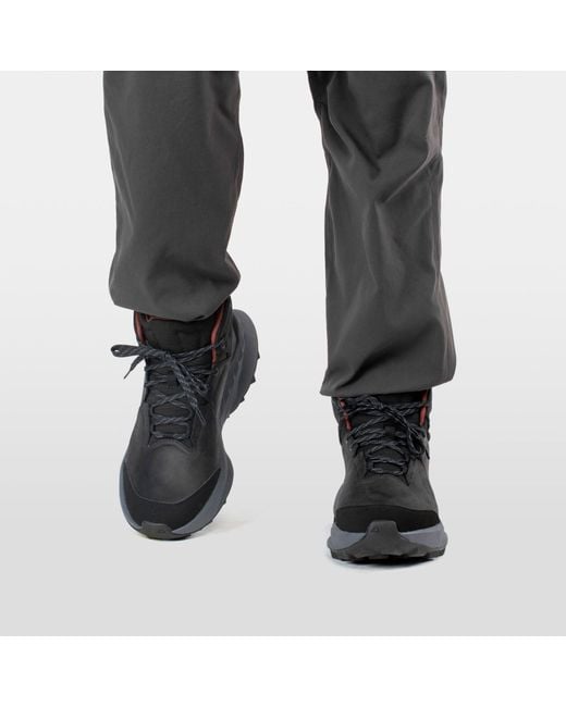 Helly Hansen Black Awe Hiker Leather Shoes for men