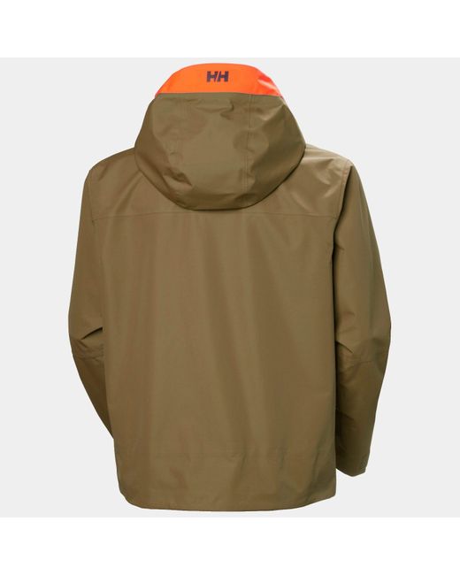 Helly Hansen Green Emiko Shell Jacket for men