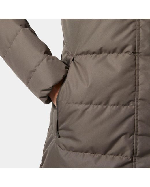 Helly Hansen Green Aden Down Long Parka