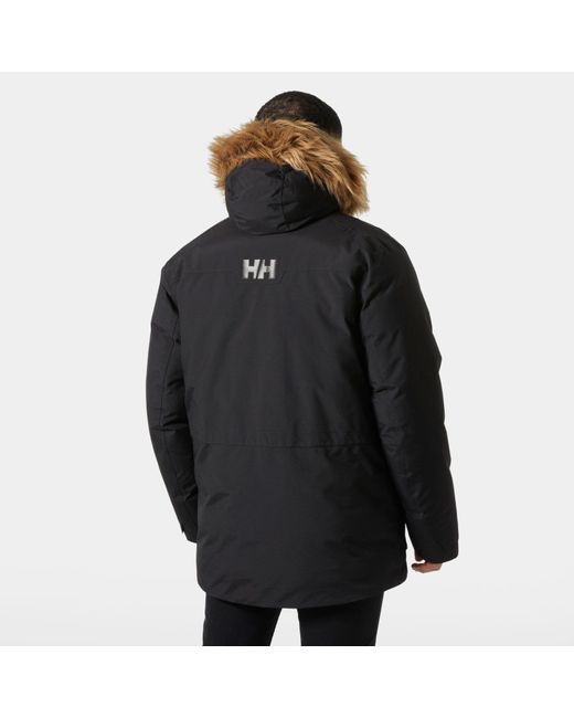 Helly Hansen Black Classic Parka for men