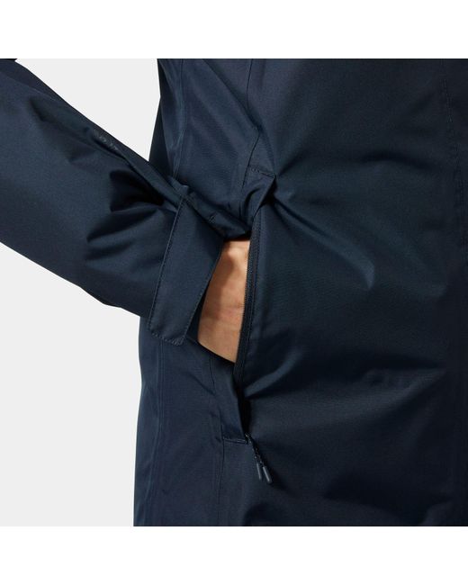 Helly Hansen Blue Vancouver Insulated Raincoat