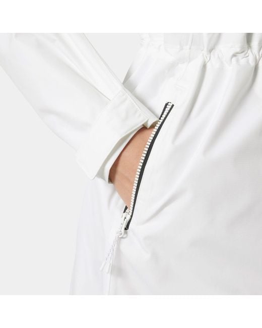 Helly Hansen White Westport Raincoat