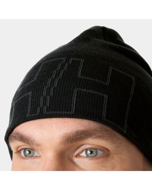 Helly Hansen Black Outline Beanie Std