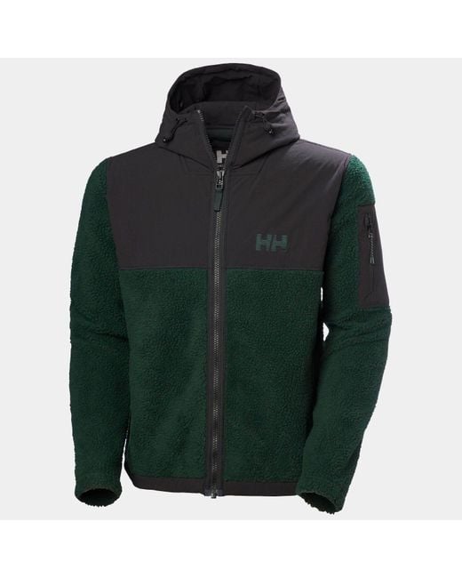 Helly Hansen Green Patrol Pile Fleece Jacket for men