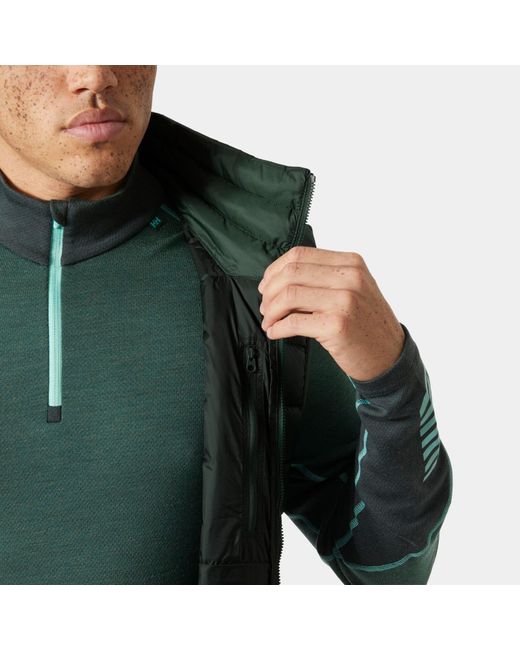 Helly Hansen Green Verglas Down Vest 2.0 for men