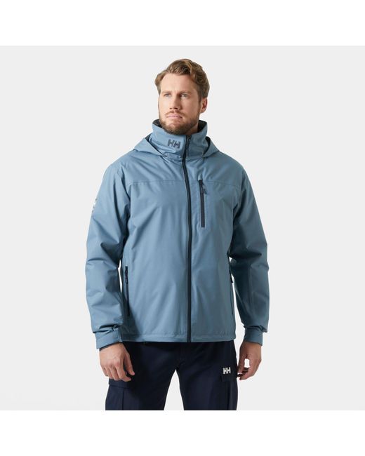 Helly Hansen Blue Crew Hooded Midlayer Jacket 2.0 for men