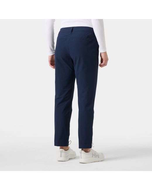 Helly Hansen Blue Quick-Dry Pants Damen