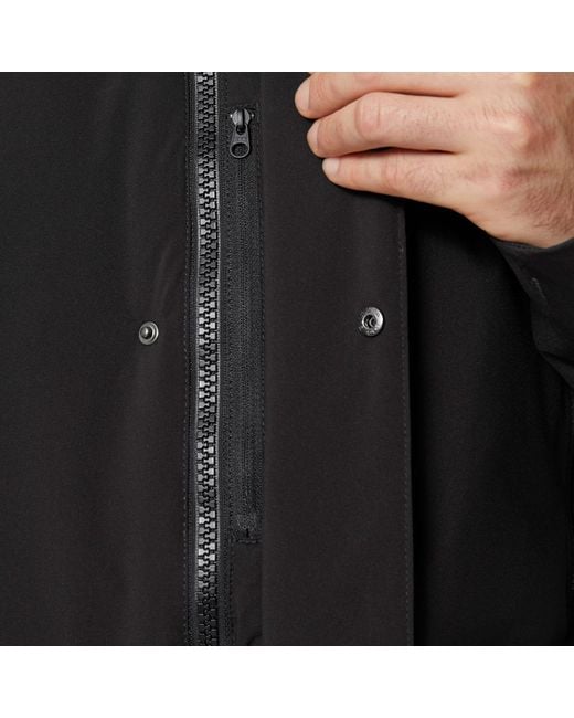 Helly Hansen Black Reine Winter Parka for men