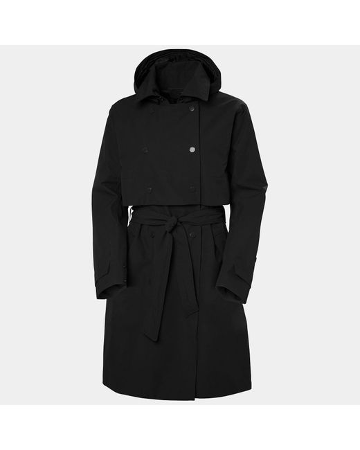 Helly Hansen Black Jane Trench