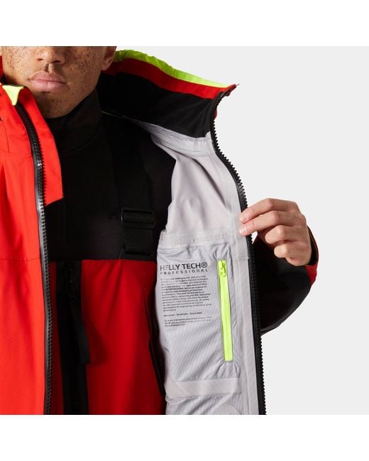 Ægir Ocean Jacket 2.0 Hombre Helly Hansen de hombre de color Red
