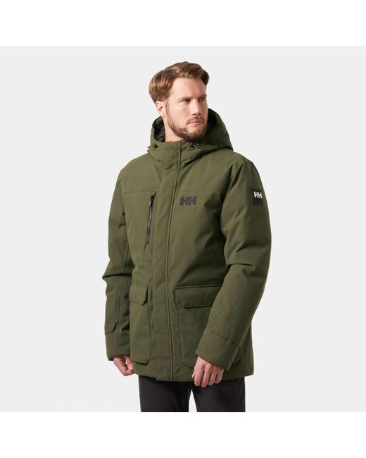 Helly Hansen Green Urb Lab Down Parka for men