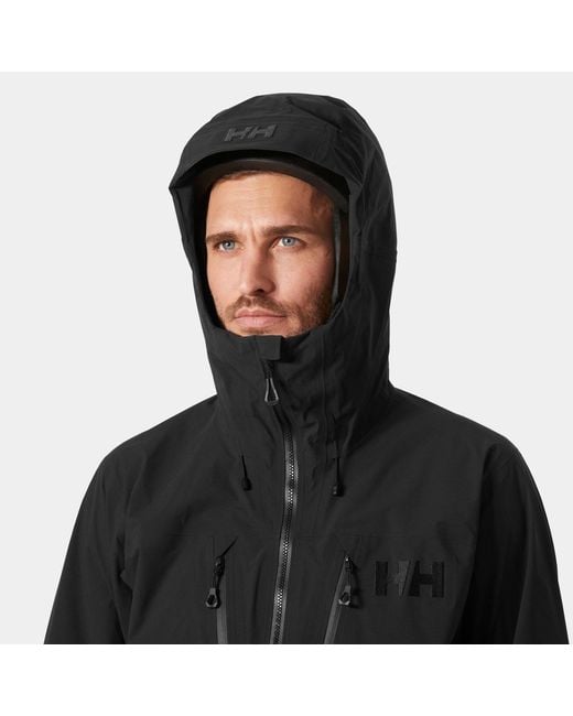 Helly Hansen Black Odin Ultimate Infinity Jacket for men