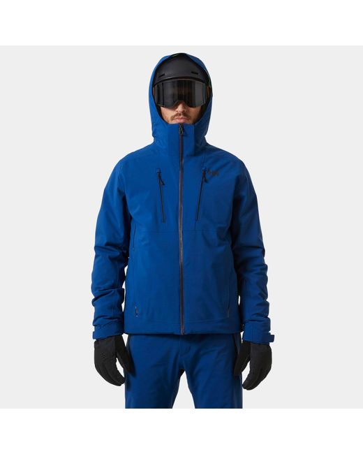Helly Hansen Blue Alpha 3.0 Resort Ski Jacket for men