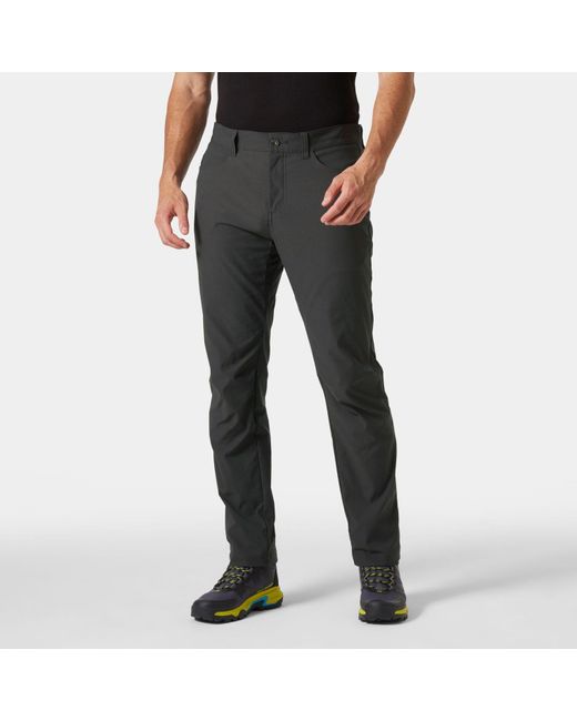Helly Hansen Black Holmen 5 Pocket Pants 2.0 Grey for men