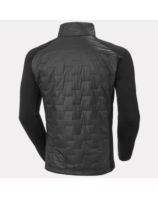 Helly Hansen Black Lifa Loft Hybrid Jacket for men
