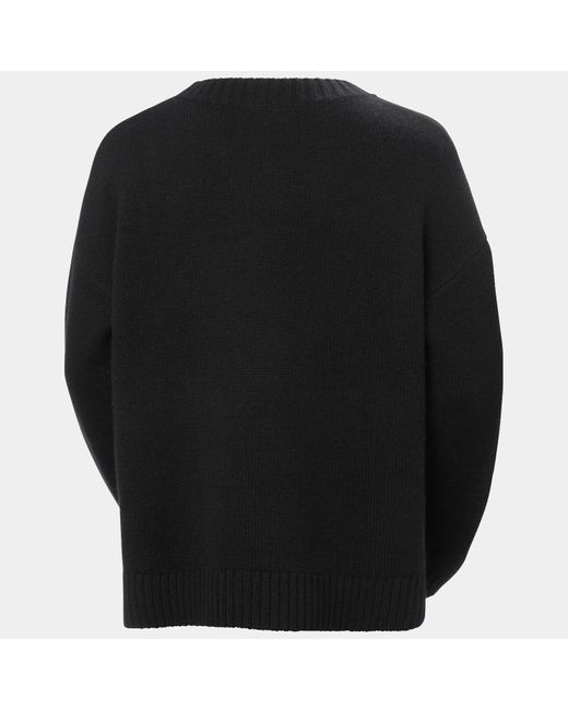 Helly Hansen Black Bliss Ski Knit Sweater for men