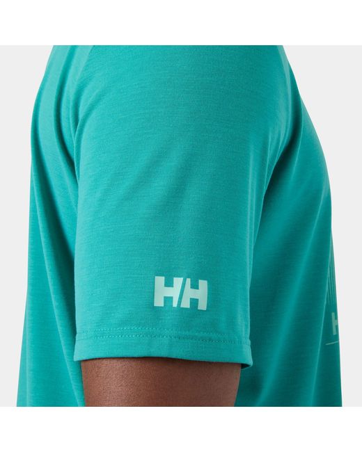 Hp Race Sailing T-Shirt Verde di Helly Hansen in Green da Uomo