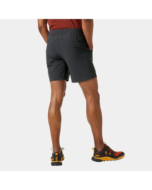 Helly Hansen Black Roam Trail Shorts for men
