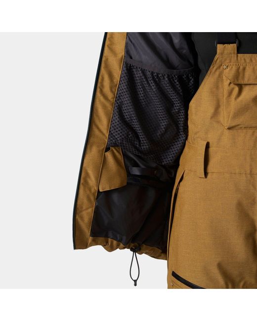 Helly Hansen Brown Powderqueen 3.0 Durable Ski Jacket