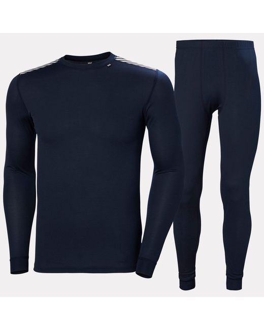 Helly Hansen Blue Comfort Light Insulated Base Set for men