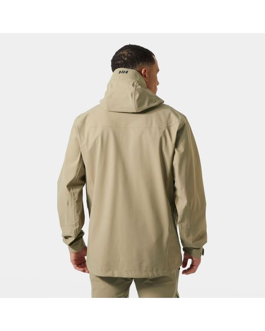 Helly Hansen Green Verglas Backcountry Ski Shell Jacket for men