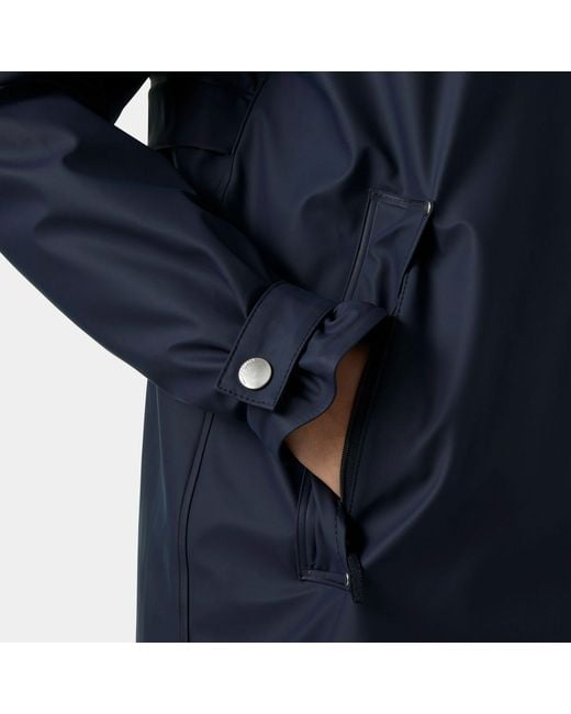 Helly Hansen Blue Moss Insulated Pu Coat
