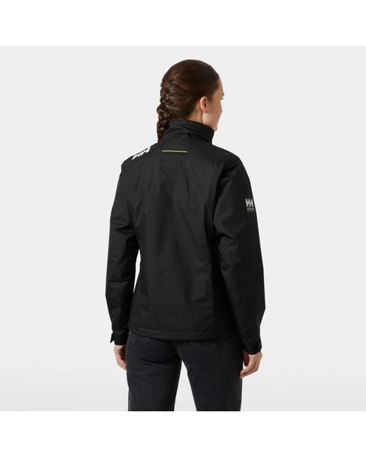Helly Hansen Black Crew Hooded Pile Jacket