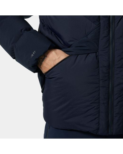 Village Modular Down Jacket Hombre Helly Hansen de hombre de color Blue
