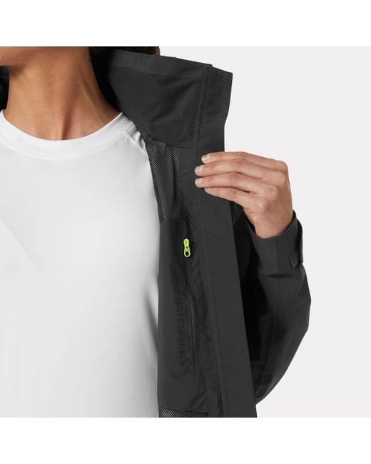 Helly Hansen Black Hp Hooded Racing Jacket