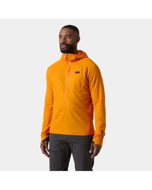 Helly Hansen Orange Odin Breeze Hooded Fleece for men