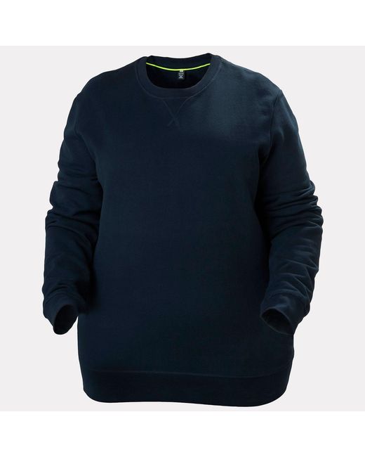 Helly Hansen Blue Crew Cotton Sweatshirt