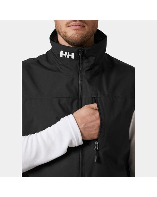 Helly Hansen Black Crew Vest 2.0 for men