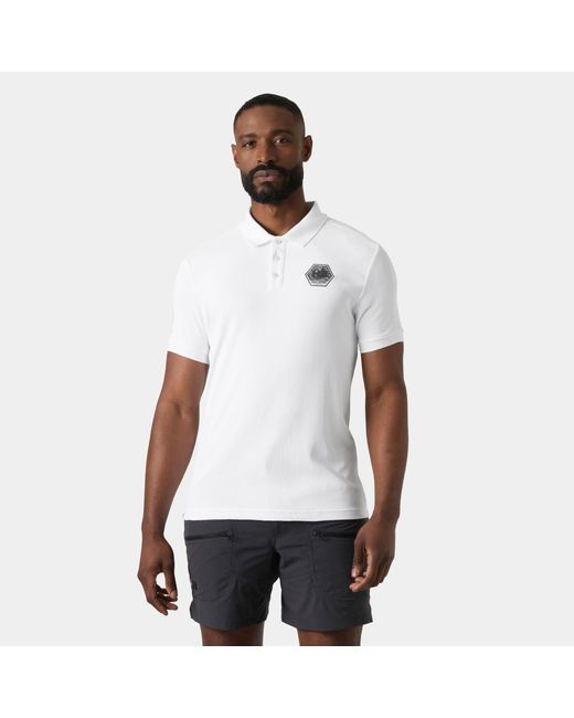 Helly Hansen White Hp Race Polo for men