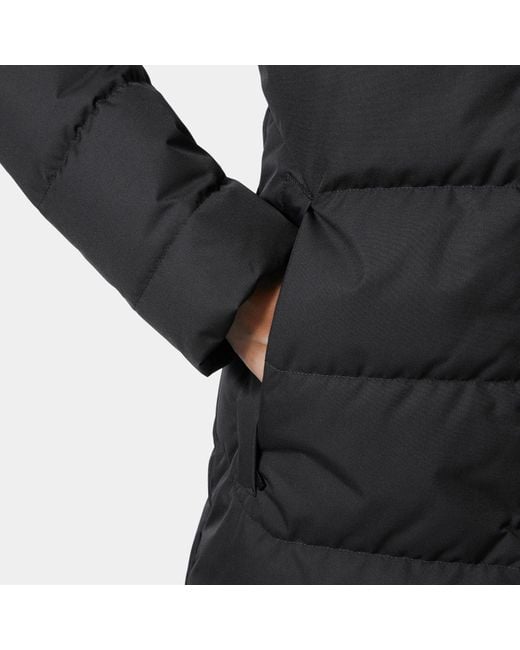 Helly Hansen Black Aden Down Parka Coat