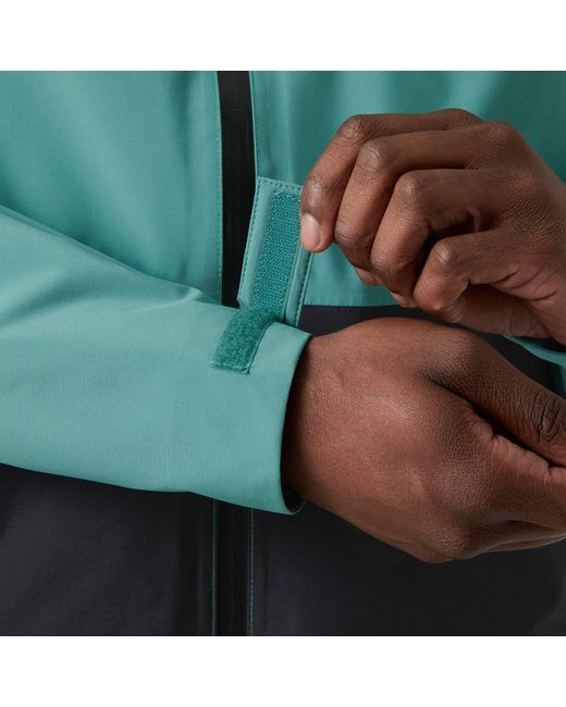 Helly Hansen Green Ace Rain Jacket for men