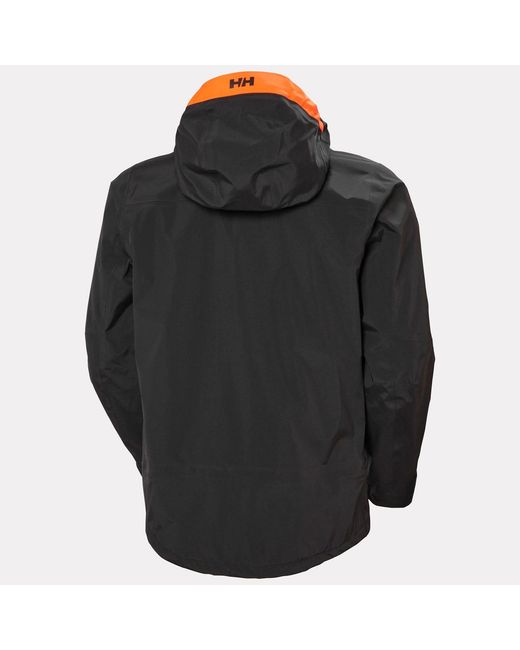 Helly Hansen Black Sogn Shell 2.0 Shell Jacket for men