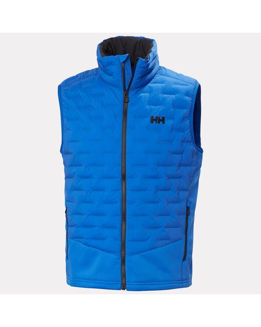 Hp Hybrid Stretch Insulator Vest Blu di Helly Hansen in Blue da Uomo